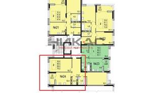 2-к квартира, вторичка, 68м2, 7/10 этаж