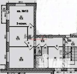 3-к квартира, вторичка, 93м2, 1/4 этаж