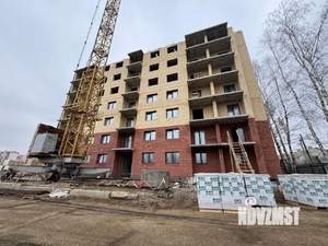 1-к квартира, строящийся дом, 38м2, 5/9 этаж