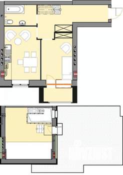 2-к квартира, сданный дом, 129м2, 4/4 этаж