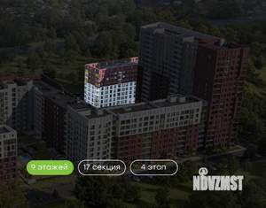 1-к квартира, вторичка, 50м2, 9/9 этаж