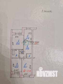 3-к квартира, вторичка, 97м2, 7/10 этаж