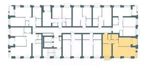 2-к квартира, строящийся дом, 68м2, 9/10 этаж