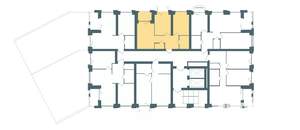 2-к квартира, строящийся дом, 54м2, 2/10 этаж