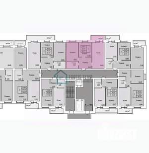 2-к квартира, вторичка, 64м2, 11/12 этаж