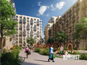 3-к квартира, строящийся дом, 72м2, 3/11 этаж