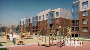 2-к квартира, строящийся дом, 62м2, 2/2 этаж