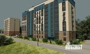 1-к квартира, строящийся дом, 39м2, 7/9 этаж