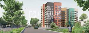 1-к квартира, вторичка, 40м2, 8/10 этаж