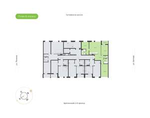 3-к квартира, вторичка, 87м2, 8/9 этаж
