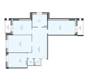 3-к квартира, вторичка, 132м2, 4/7 этаж