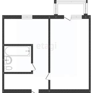 1-к квартира, вторичка, 31м2, 3/5 этаж