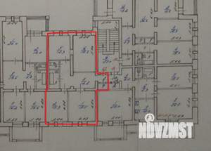 3-к квартира, вторичка, 91м2, 4/4 этаж