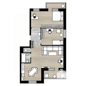 3-к квартира, вторичка, 83м2, 3/5 этаж