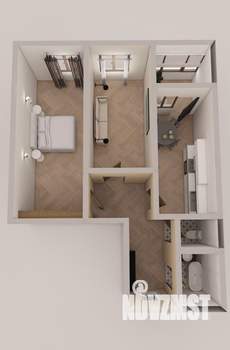 2-к квартира, вторичка, 60м2, 16/17 этаж