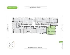 2-к квартира, вторичка, 69м2, 5/9 этаж
