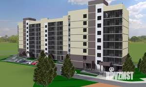 2-к квартира, строящийся дом, 59м2, 8/8 этаж