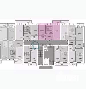2-к квартира, вторичка, 64м2, 5/12 этаж