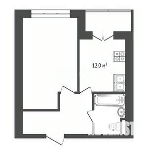 1-к квартира, вторичка, 40м2, 5/15 этаж