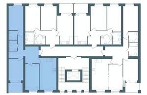 3-к квартира, вторичка, 92м2, 4/16 этаж