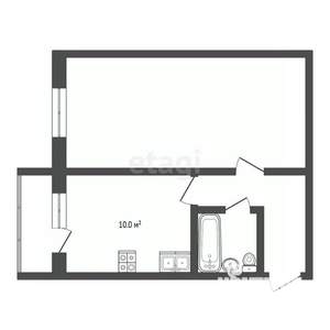 1-к квартира, вторичка, 39м2, 14/14 этаж
