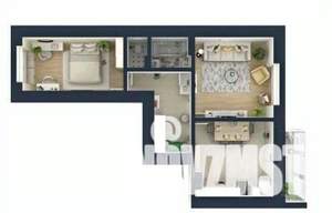 2-к квартира, сданный дом, 65м2, 7/20 этаж