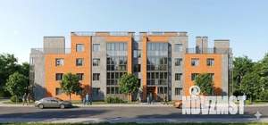 1-к квартира, строящийся дом, 63м2, 4/4 этаж