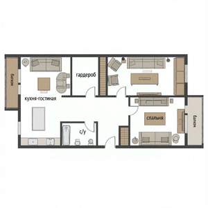 3-к квартира, вторичка, 103м2, 3/8 этаж