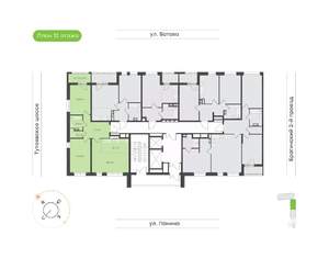 3-к квартира, вторичка, 71м2, 12/18 этаж