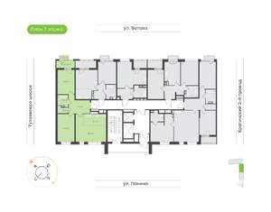 3-к квартира, вторичка, 71м2, 7/18 этаж