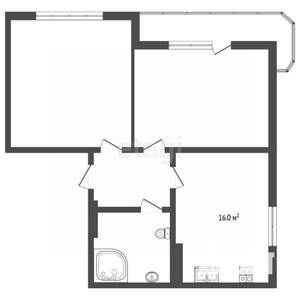 3-к квартира, вторичка, 63м2, 6/7 этаж