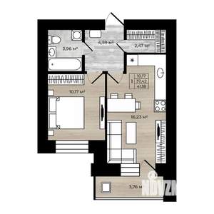 Фото квартиры на продажу (1)
