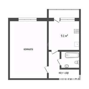 1-к квартира, вторичка, 39м2, 13/14 этаж