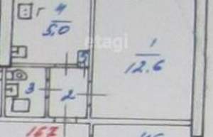 1-к квартира, вторичка, 22м2, 9/9 этаж