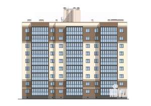 2-к квартира, строящийся дом, 64м2, 8/9 этаж