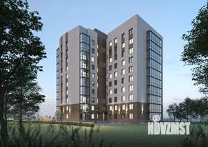2-к квартира, строящийся дом, 59м2, 2/10 этаж