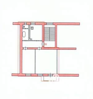2-к квартира, вторичка, 58м2, 3/3 этаж