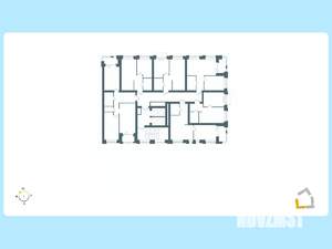 1-к квартира, строящийся дом, 37м2, 4/10 этаж