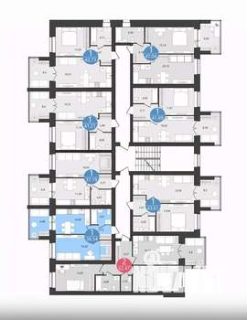 1-к квартира, вторичка, 37м2, 2/4 этаж