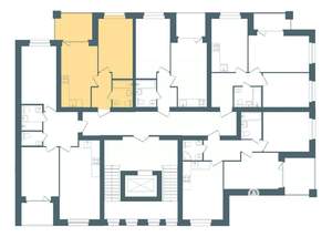 1-к квартира, строящийся дом, 40м2, 2/16 этаж