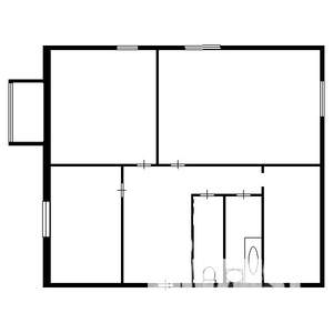 3-к квартира, вторичка, 66м2, 4/10 этаж