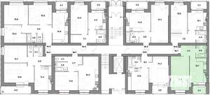 1-к квартира, вторичка, 43м2, 1/4 этаж