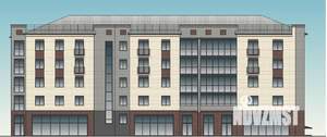 2-к квартира, строящийся дом, 61м2, 3/5 этаж