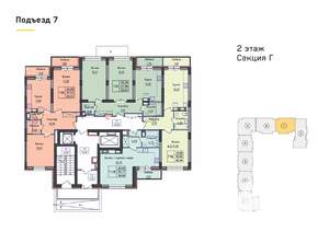 1-к квартира, вторичка, 35м2, 3/8 этаж