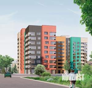 2-к квартира, строящийся дом, 64м2, 6/10 этаж