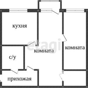 2-к квартира, вторичка, 43м2, 3/5 этаж