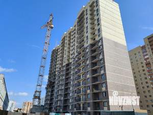 2-к квартира, строящийся дом, 52м2, 4/18 этаж