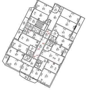 1-к квартира, сданный дом, 47м2, 6/18 этаж