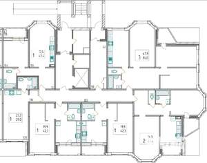 2-к квартира, вторичка, 63м2, 1/10 этаж