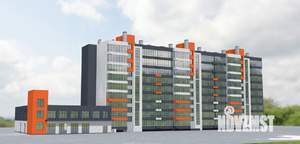 1-к квартира, строящийся дом, 40м2, 8/9 этаж